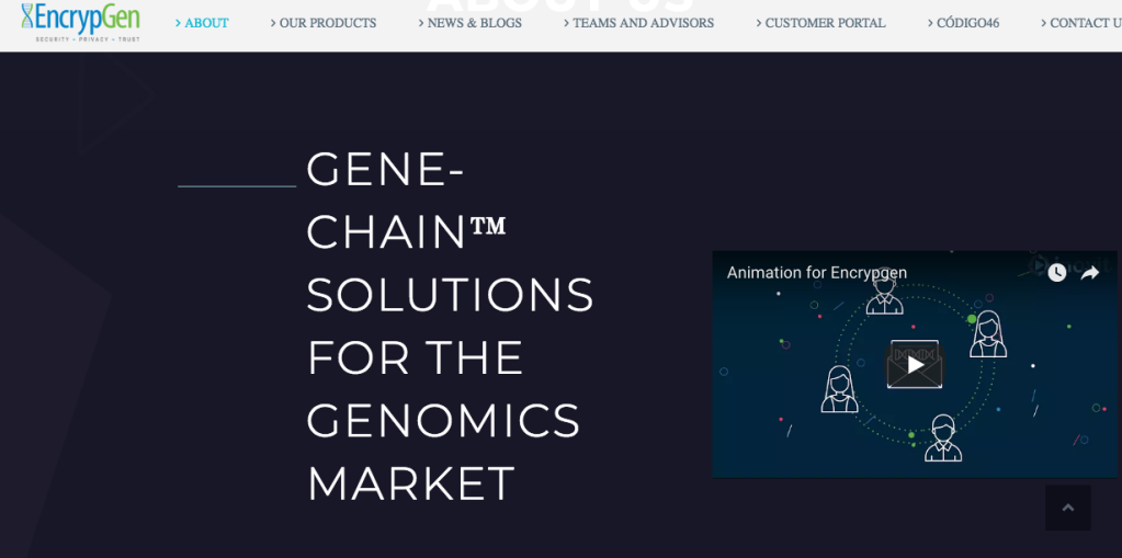 Encrypgen (#DNA) now trading!